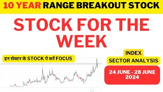 Stock for the week  Positional Stock  24 June  28 June 2024  Trading India [upl. by Sivahc]