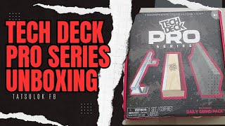 Tech Deck PRO SERIES Fingerboard obstacle  Unboxing [upl. by Gunthar]