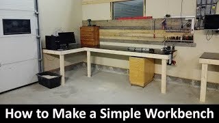 How to Make a Workbench  Easy and Simple [upl. by Duarte]