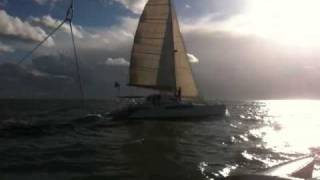 sailing catamaran outremer 40  1 [upl. by Damita981]