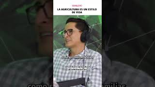 La agricultura nos conecta podcast podcastclips agropodcast shortsvideo maíz [upl. by Nylrebmik]