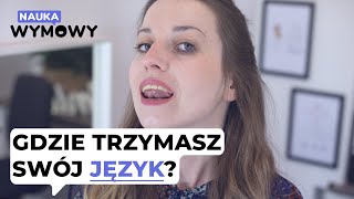 Jak wygląda pozycja spoczynkowa języka  Nauka Wymowy 💬 [upl. by Rebmaed]