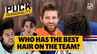 Who Has the Best Hair on the Team  Puck Personality [upl. by Adolph623]