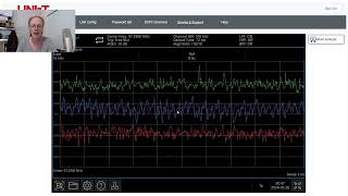 Uni T 3000 Serie Demodulation von Signalen und optische Begutachtung [upl. by Guyer]