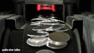 Coin Minting Process  Quality Silver Bullion [upl. by Cud]