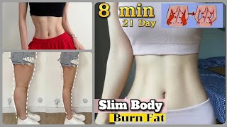 Slim Body Exercises For Girls  Get Perfect Body at Home  Home Fitness Challenge [upl. by Tica158]