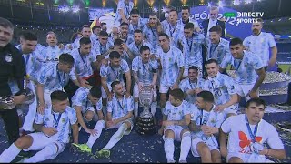 Argentina vs Brasil  Copa América 2021  Partido Completo  Final  DIRECTV Sports [upl. by Adrianna]