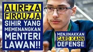 Alireza Firouzja vs Caro Kann [upl. by Etnom532]