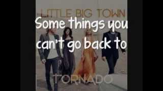 Little Big Town  Cant Go Back Lyrics On Screen [upl. by Trueman]