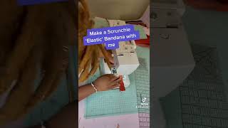 How to Make a Dog Bandana with Elastic  Scrunchie Dog Bandana DIY Tutorial [upl. by Esenaj]