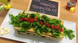 Un grande tramezzino 😋una ricetta molto sfiziosa [upl. by Maxey]