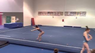 Claire Robbins 2023 Double Pike Triad Gymnastics [upl. by Franciscka417]