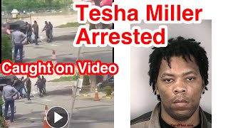 TESHA MILLER ARRESTED [upl. by Attegroeg]