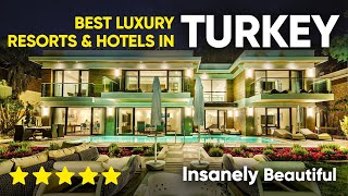 Best Luxury Resorts amp Hotels in Turkey [upl. by Ymerrej]