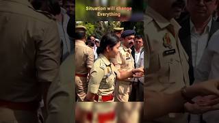 ll👮‍♀IPS Anshika Verma on duty🔥💕ll motivation youtubeshorts viralvideo [upl. by Nireil]