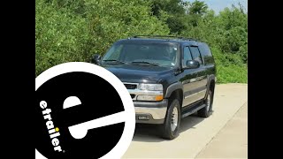 etrailer  Set up WeatherTech 2nd Row Rear Auto Floor Mat on a 2005 Chevrolet Suburban [upl. by Sorvats]