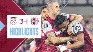 West Ham 31 FK TSC Bačka Topola  Kudus Heroics Inspires Comeback  UEFA Europa League Highlights [upl. by Solegnave78]