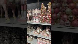 Christmas decor At Home store christmasdecorChristmastimepinkchristmasdecorchristmasdecorvibes [upl. by Nathaniel]