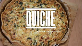 QUICHE Blettes amp tomates séchées [upl. by Nivek369]