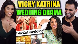 SLAYY POINT  Vicky Katrina Wedding DRAMA  REACTION [upl. by Aleina]