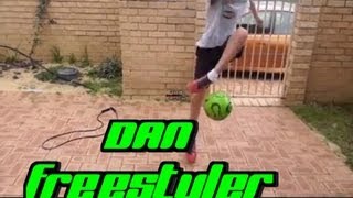 extratraining presents SoccerFootball Freestyle DANfreestyler [upl. by Artinek]