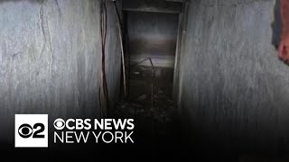 Possible bootlegging tunnel discovered under New Jersey home [upl. by Auhoj]