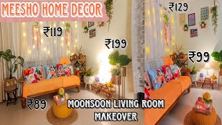 Meesho Home Decor Monsoon Living Room Makeover Part2 in Budget homedecor meeshodecor [upl. by Nager]