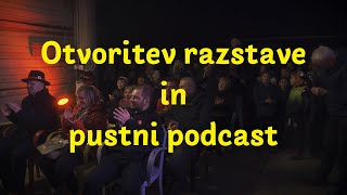 Pust v Cerknici  Otvoritev razstave in pustni podcast [upl. by Janeczka]