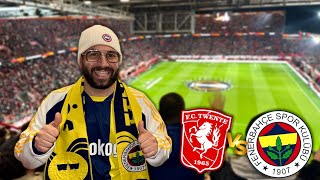 TWENTE vs FENERBAHCE 🤩🏆 ESKALATION 😨 Stadionvlog [upl. by Aihsemek92]