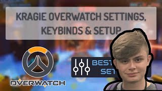 Kragie Overwatch Settings Keybinds Sensitivity Gear and Setup [upl. by Ham]