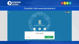 Iscrizioni online 201920  02 Come si presenta la domanda [upl. by Burl]