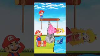 Mario Save Princess 🤴🆘  Tooniverse Tales shorts [upl. by Helaina826]