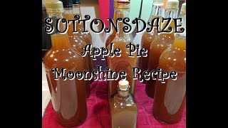 Our Apple Pie Moonshine Recipe  SuttonsDaze [upl. by Ayokahs213]