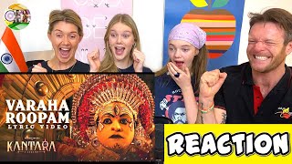 VARAHA ROOPAM LYRICAL SONG REACTION  Kantara  Rishab Shetty  BigAReact [upl. by Ayouqes]