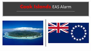 Cook Islands EAS Alarm [upl. by Enirehs]