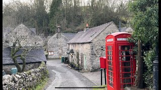 UKs Stone Village of Peak District🇬🇧 MILLDALE  Derbyshire TOWN 🇬🇧🏞️🏡🌲 [upl. by Lubbock]