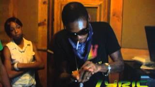 Vybz Kartel exclusive in studio footage [upl. by Kone]