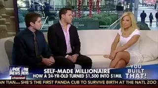 Timothy Sykes and Tim Grittani Interview on Fox News [upl. by Eiramait]