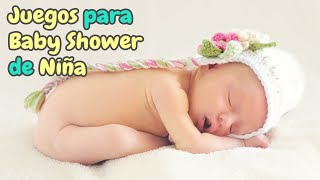 5 Juegos para Baby Shower de Niña HD [upl. by Dlonyer9]