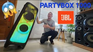 JBL PARTYBOX 1000 VIDEO EXPLICATIVO partybox1000 [upl. by Hutner]