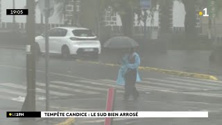 Les pluies intenses apportées par la tempête Candice ont laissé des traces au Tampon Reportage [upl. by Aratahs]