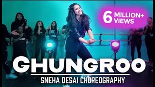 Ghungroo  War  Hrithik Roshan  Sneha Desai Choreography [upl. by Linoel]