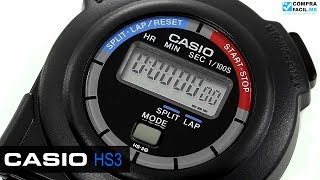 Cronómetro Casio HS3  wwwCompraFacilmx [upl. by Thornburg]