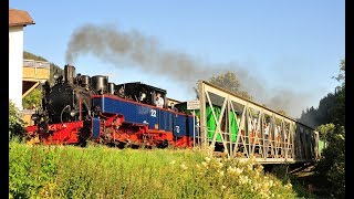 TaurachbahnClub 760 Lok Aquarius C von Murau nach Mauterndorf am 197 und 2072018 [upl. by Niwled]