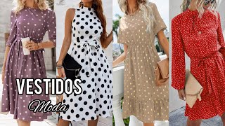 VESTIDOS BONITOS 2025 ESTILOS ELEGANTES de VESTIDOS nuevos [upl. by Anisirhc]