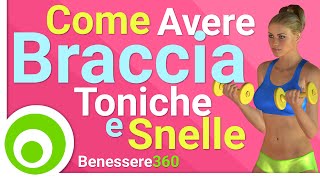 Come Avere Braccia Toniche e Snelle Esercizi per le Braccia Flaccide [upl. by Abey]