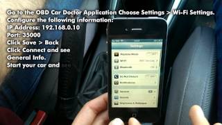 ★★★OBD Car Doctor for iPhone by PNN Soft★★★ [upl. by Neerbas]