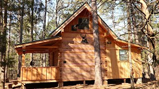 Log Cabin Build at Paradise Point Start to FinishTimeLapse minus Chinking [upl. by Bittencourt]