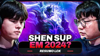 RESUMO LCK O SHEN SUPORTE DO BERYL  KT vs BRO [upl. by Whittaker753]