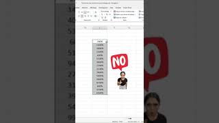 Comment transformer des nombres en pourcentages sans se tromper 👀  Astuce Excel [upl. by Delorenzo]
